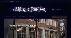 Desktop Screenshot of magicparlor.com